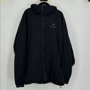 Arc’teryx Atom Lt Hoody Jacket Black Mens Size XXL- Flaw